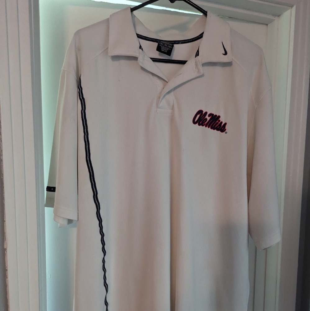 Nike Ole Miss Coach Team Polo